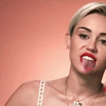 Miley Cyruss Tongue