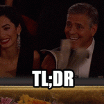 George Clooney  TL;DR