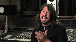 Dave Grohl gets serious