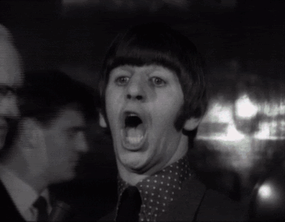 Ringo mouth open