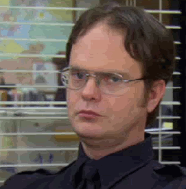 Dwight Eyeroll