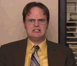 Angry Dwight