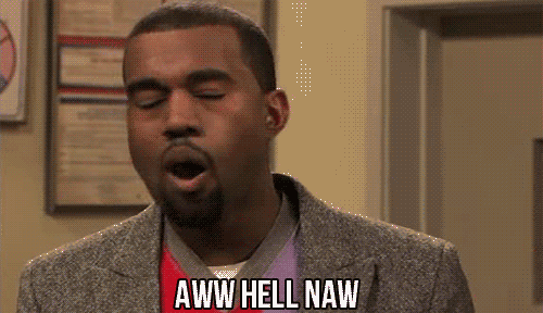 When Kanye heard about how we made our map.