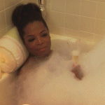 Relaxing like Oprah