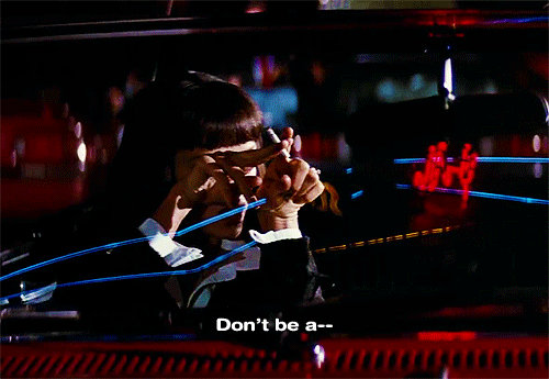 Don’t be a–