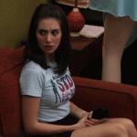 Alison Brie is Scared