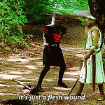 It’s just a flesh wound!
