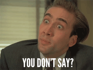 Nicolas Cage You Don't Say - Reaction GIFs
