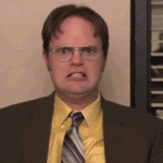Angry Dwight
