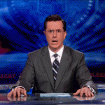 Stephen Colbert Jaw Drop