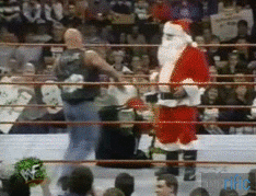 Stone Cold Steve Austin Vs Santa Claus
