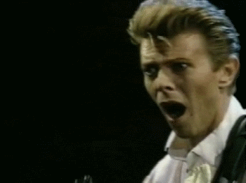 David Bowie is Shocked!