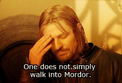 Walk into Morodor
