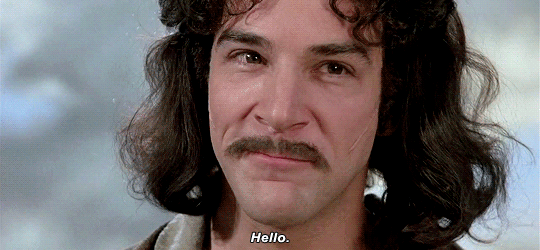 The Princess Bride Hello GIF - Find & Share on GIPHY