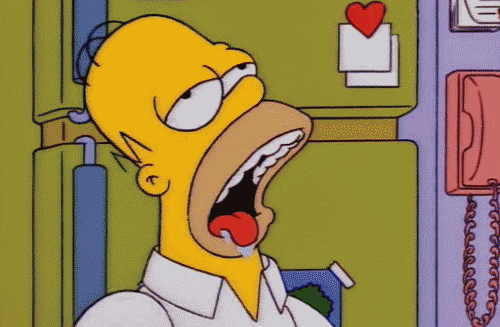 Homer Drooling