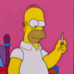 Homer Sparks a Joint