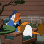 Donald Duck Laughing
